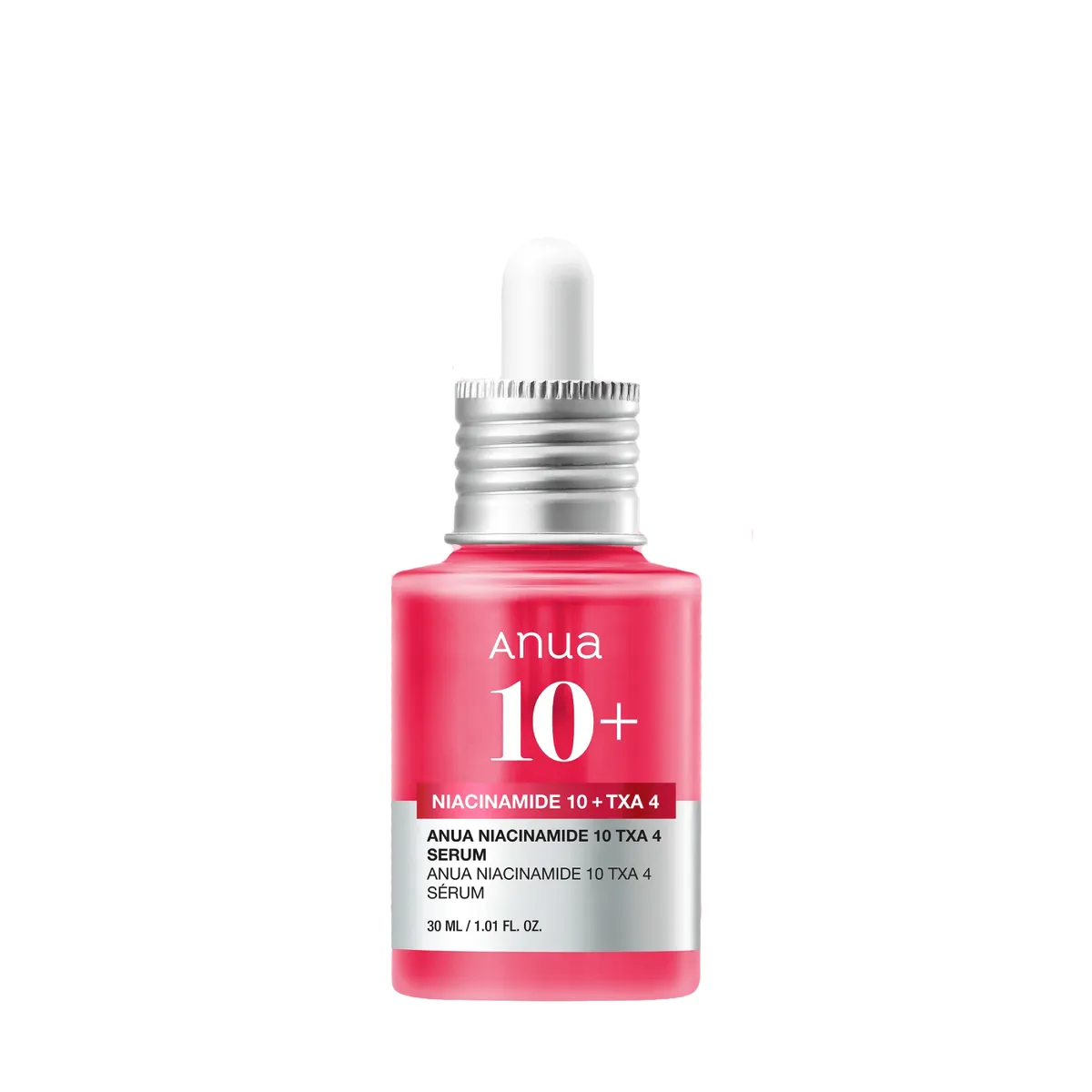 Anua serum 10TXA SUERO FACIAL ANTI-MANCHAS ANUA NIACINAMIDE 10 TXA 4 SERUM X 30 ML UNIDAD - Imagen 1