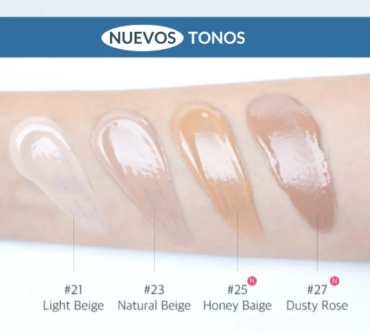 Captura de pantalla 2026-02-27 132125 Eyenlip BB Cream tonos BASE BB CREAM EYENLIP LUCENT - Imagen 1