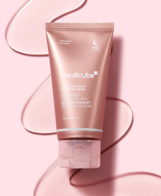 Captura de pantalla 2026-02-28 201636 Medicube Night mascarilla MASCARILLA FACIAL MEDICUBE COLLAGEN NIGHT WRAPPING MASK X 75 ML UNIDAD - Imagen 1