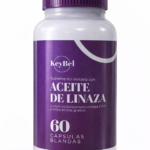 SUPLEMENTO DIETARIO KEYBEL ACEITE DE LINAZA + OMEGA 3, 6 Y 9 x 60 CAPSULAS BLANDAS