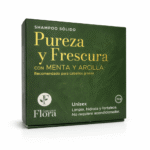 CHAMPU SOLIDO PUREZA Y FRESCURA FLORA X 70 GRS